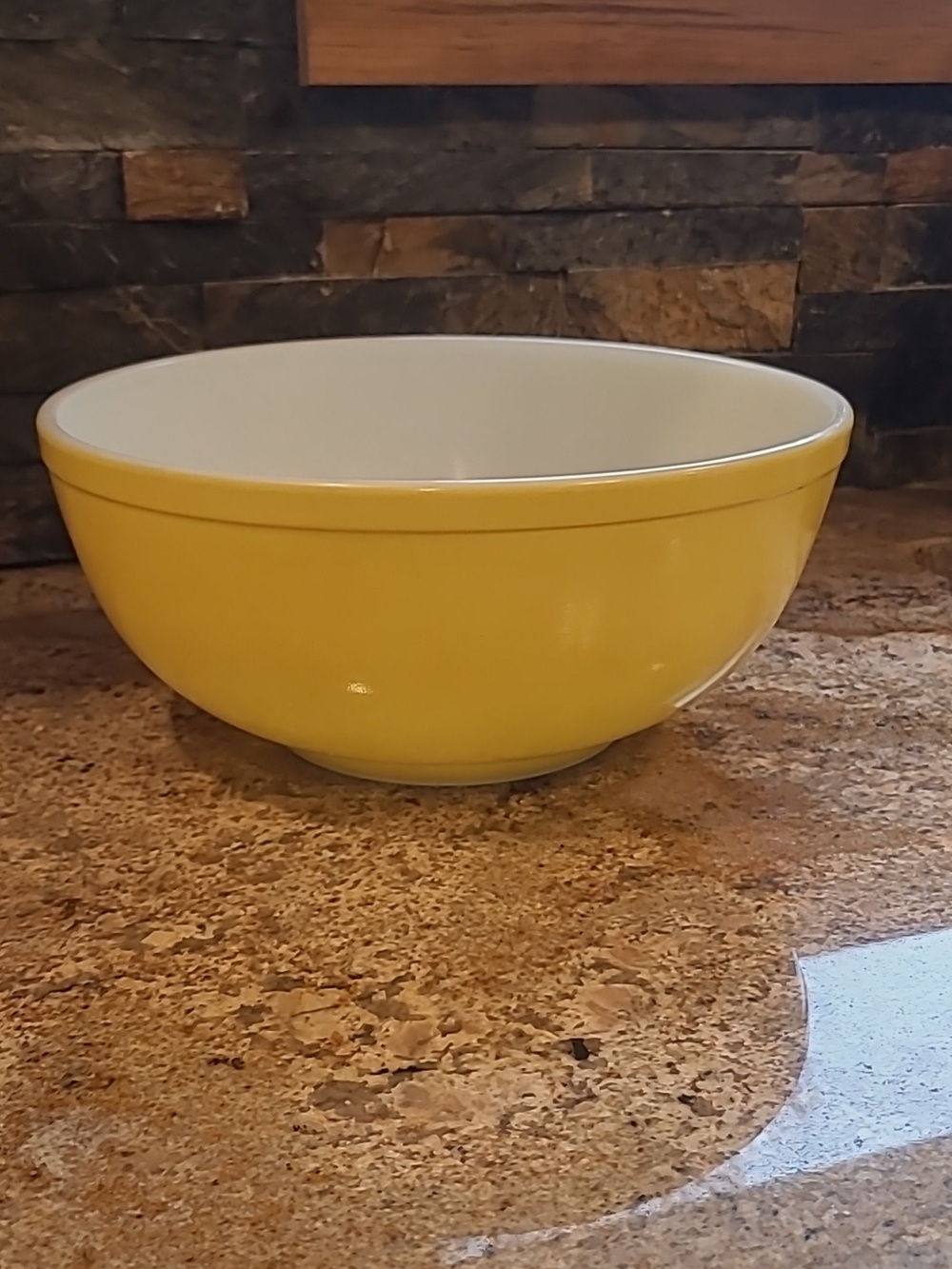 Vintage Pyrex Yellow Mixing Bowl
